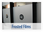 Frosted film for windows